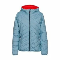 CMP Steppjacke WOMAN JACKET FIX HOOD Imprägnierung,Reißverschluss,Reißverschluss-Tasche Thinsulate™ Damen Cristall Blue