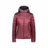 CMP Jacke JACKET FIX HOOD Granatrot