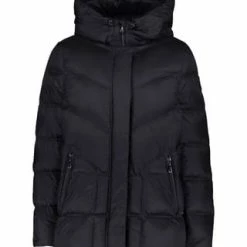 GIL BRET Winterjacke Mit Kapuze Schwarz