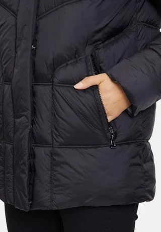 GIL BRET Winterjacke Mit Kapuze Schwarz – Bild 8