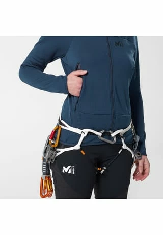 MILLET Fleecejacke FUSION Reißverschluss,Reißverschluss-Tasche Polartec® Damen Saphir – Bild 6