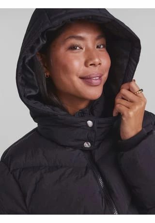 PIECES Steppjacke, Kapuze, Für Damen 179276 BLACK – Bild 2