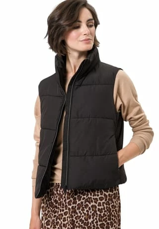 Zero Weste, Stehkragen, Für Damen 9105 BLACK BEAUTY – Bild 2