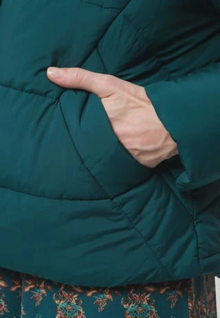 Zero Steppjacke, Stehkragen, Für Damen 5025 DARK SEA – Bild 5