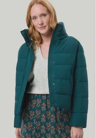Zero Steppjacke, Stehkragen, Für Damen 5025 DARK SEA – Bild 6