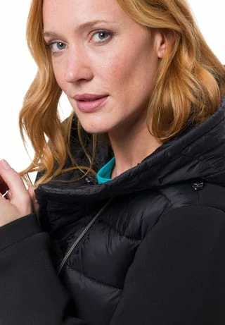 Zero Steppjacke, Kapuze, Für Damen 9105 BLACK BEAUTY – Bild 5