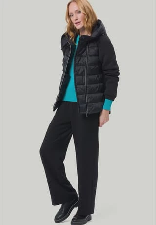 Zero Steppjacke, Kapuze, Für Damen 9105 BLACK BEAUTY – Bild 6