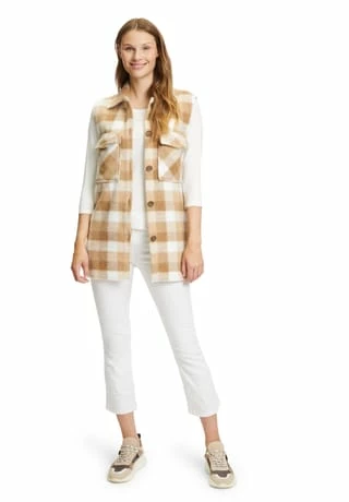 Cartoon Overshirt 7879 BROWN/ CAMEL – Bild 5