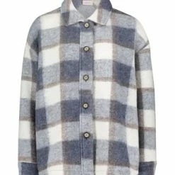 Cartoon Blusenjacke 8870 BLUE/ BROWN