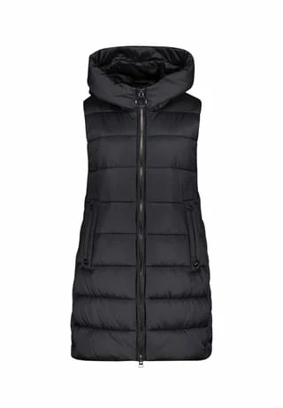 BETTY BARCLAY Steppweste Mit Kapuze Schwarz