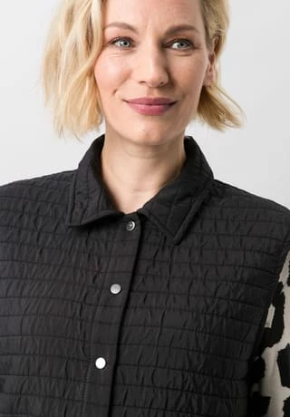 FRANK WALDER Weste Indoor ELEMENTS Schwarz – Bild 3