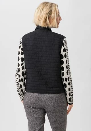 FRANK WALDER Weste Indoor ELEMENTS Schwarz – Bild 5