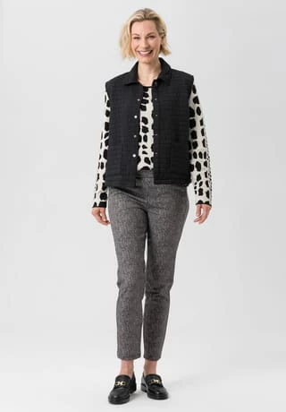 FRANK WALDER Weste Indoor ELEMENTS Schwarz – Bild 6