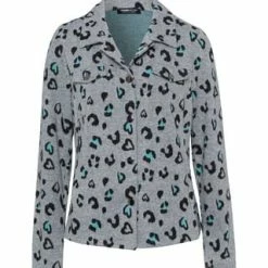 FRANK WALDER Leichtjacke 1/1 Ärmel FRESH MINTS Grey-Anthra